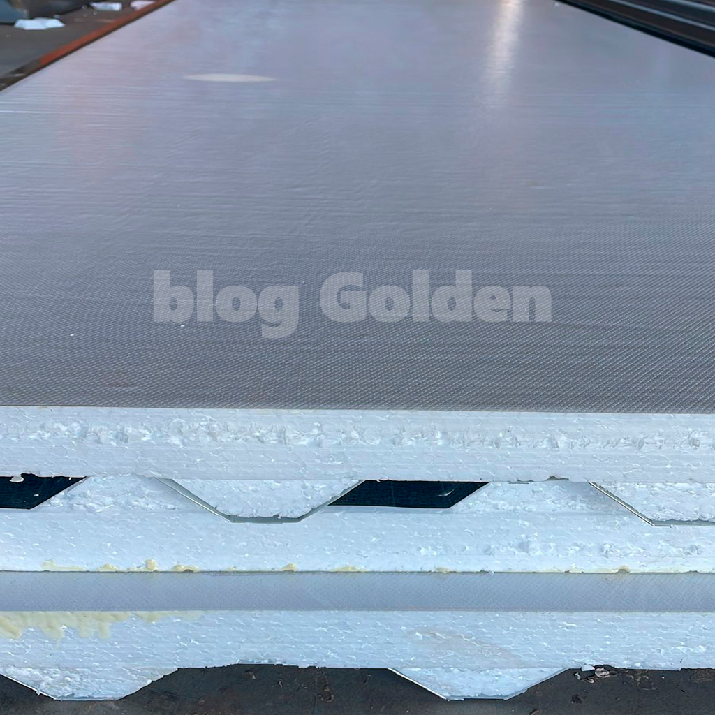 Fabrica de telhas galvalume certificadas - Goldentelha Fábrica Especialista Galvalume Isotérmico com Acabamento em Película.